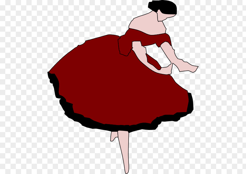 Ballet Vector Shoe Character Clip Art PNG