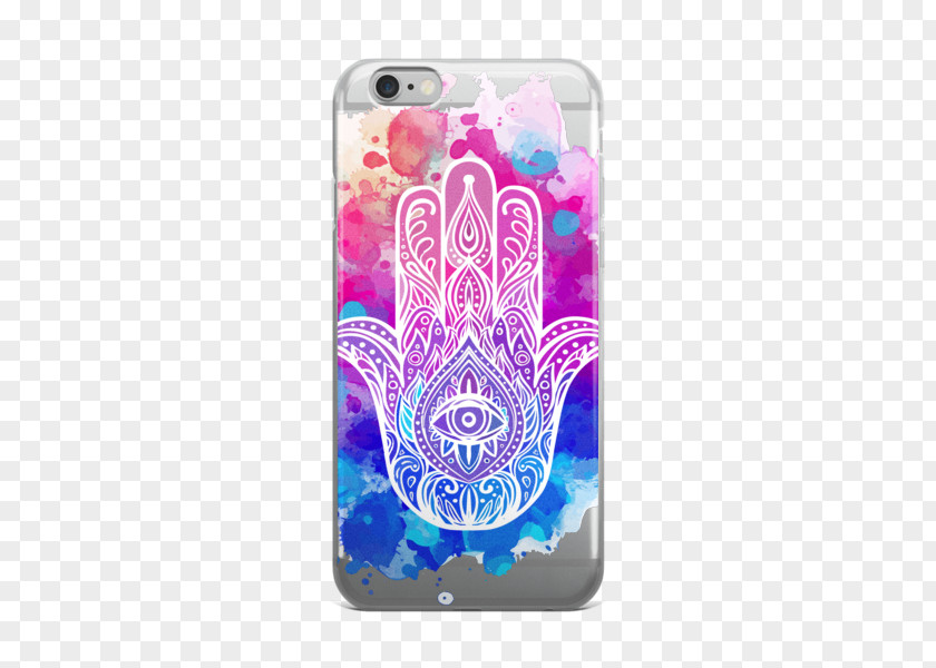 Design Hamsa IPhone 7 Watercolor Painting Illustration PNG