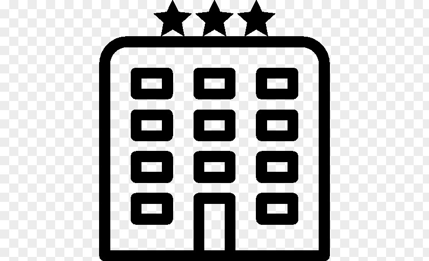 Hotel Icon Star Design PNG
