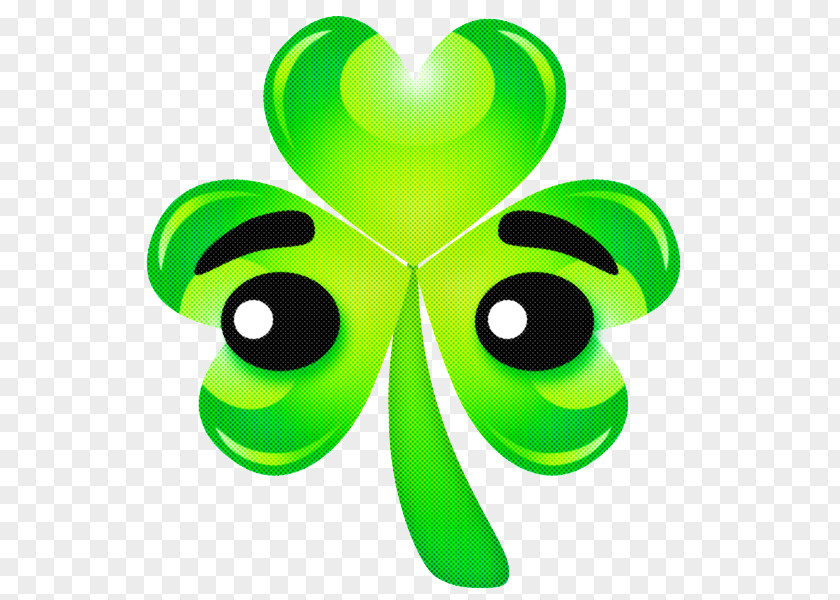 Logo Clover Green Background PNG