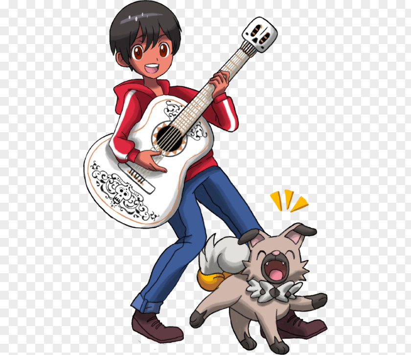 Pikachu Guitarist Character Musician PNG