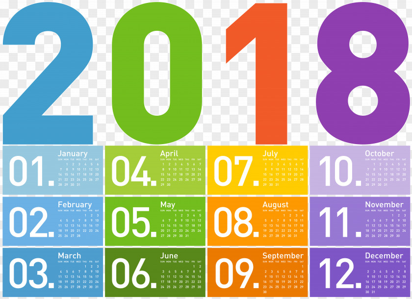 2018 Transparent Calendar Image Stock Photography Clip Art PNG