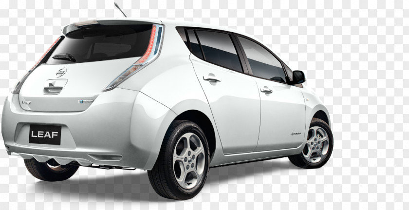 Car Nissan Leaf Tekna Mid-size PNG