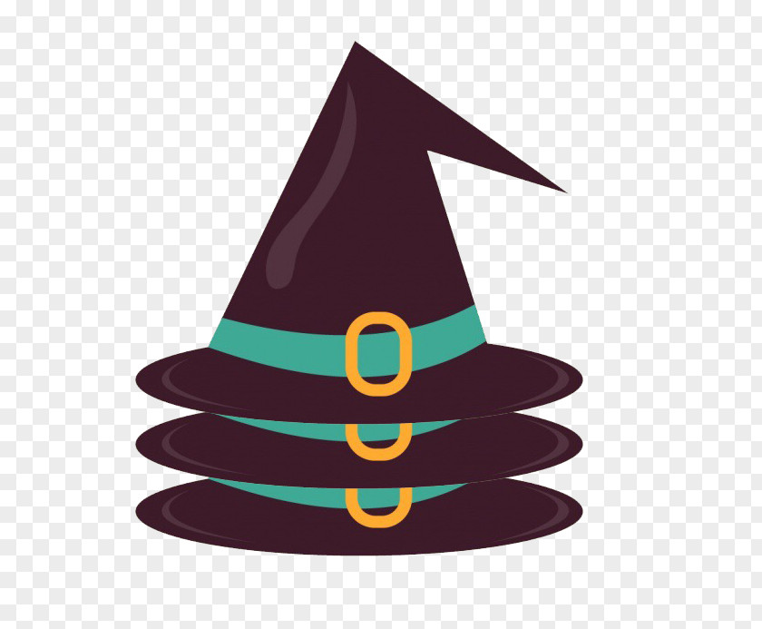 Halloween Hat Magic Witch PNG