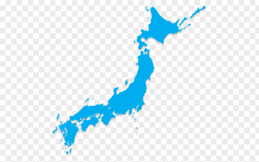 Japan World Map Clip Art PNG