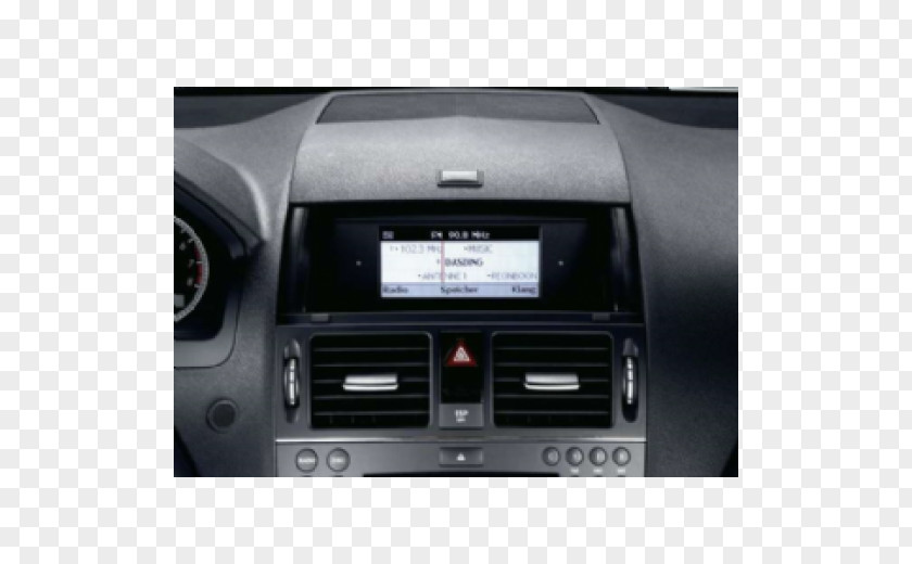 Mercedes Benz Mercedes-Benz C-Class Car GPS Navigation Systems Comand APS PNG