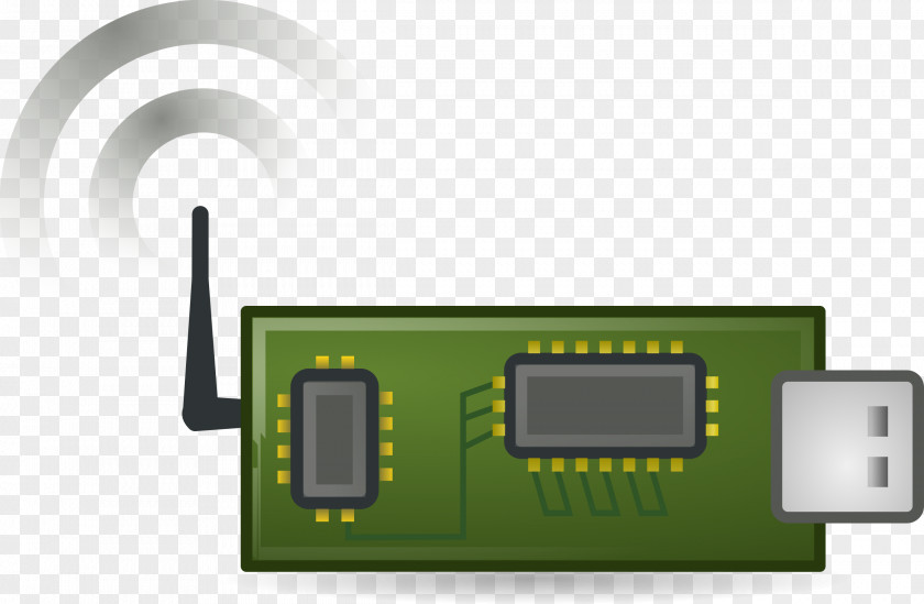 Wireless Sensor Network Clip Art PNG