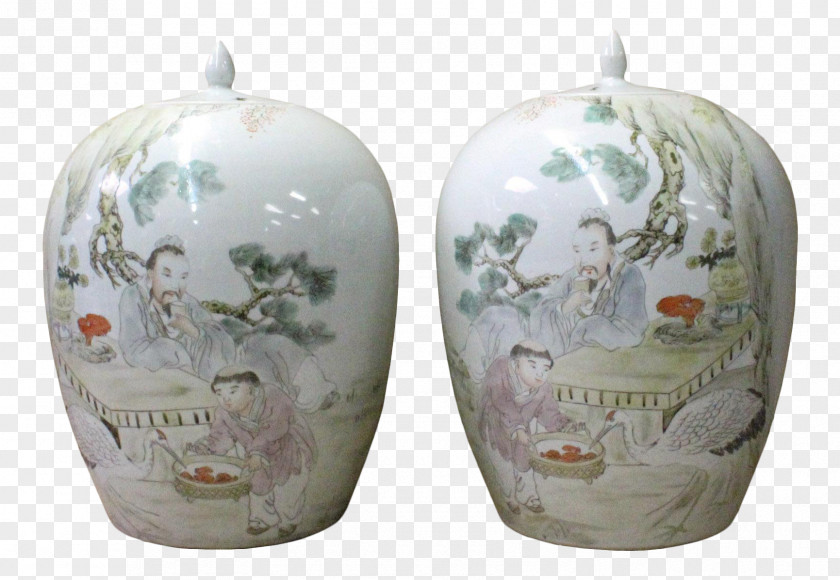 Blue And White Porcelain Vase Jar Soap Dishes & Holders Decorative Arts PNG