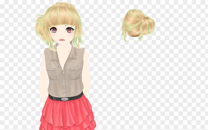 Bun Wig Hairstyle Hairpin PNG