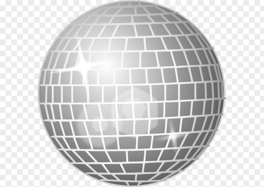Disco Times Square Ball Drop New Year's Eve Clip Art PNG