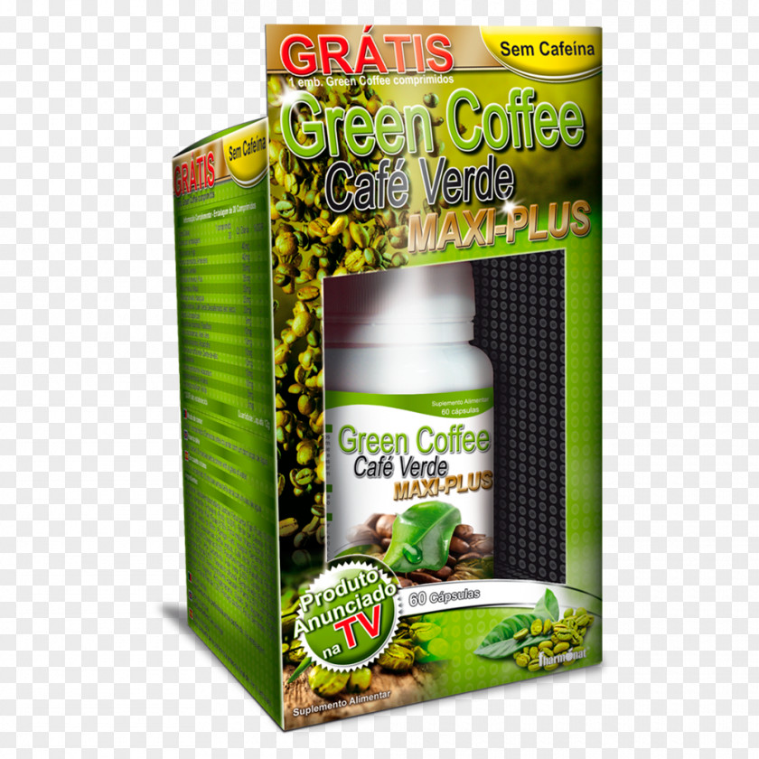 Green Coffee Extract Dietary Supplement Capsule PNG