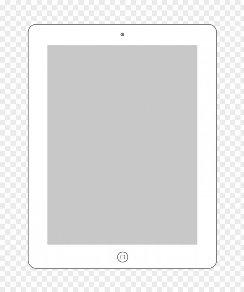 IPad Outline Cliparts Text Picture Frame Pattern PNG