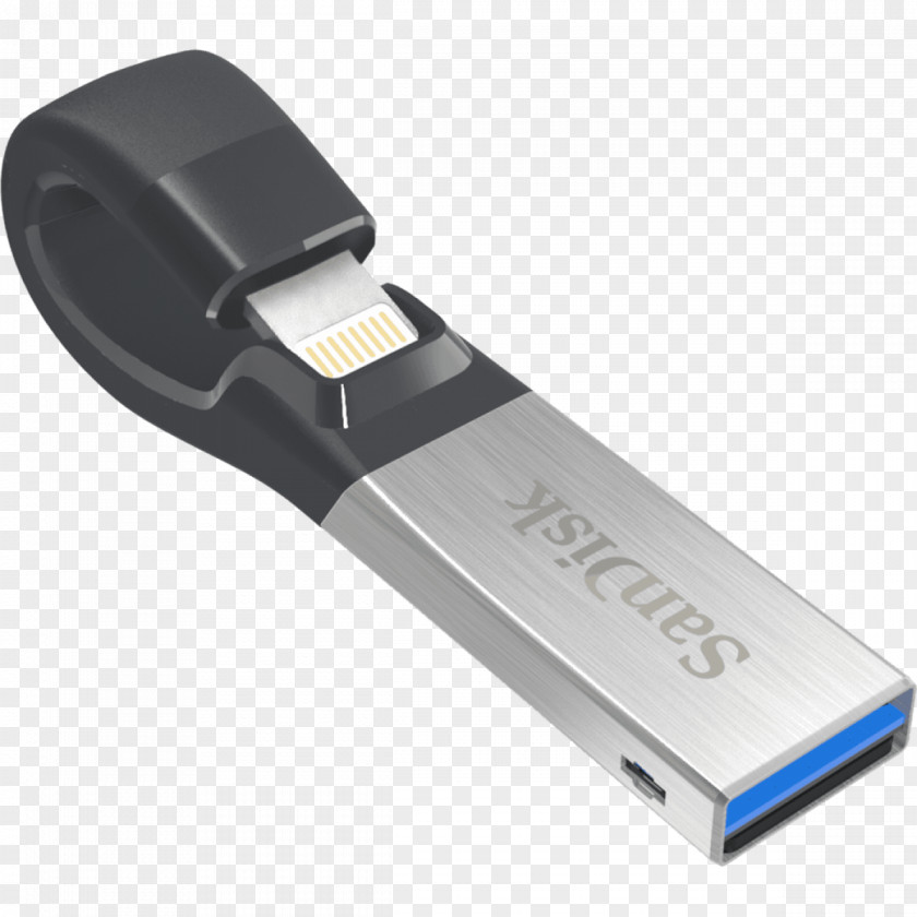 Lightning USB Flash Drives SanDisk IXpand 3.0 PNG