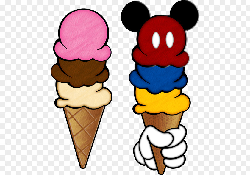 Minnie Mouse Head Sillouitte Ice Cream Cones Mickey Clip Art PNG