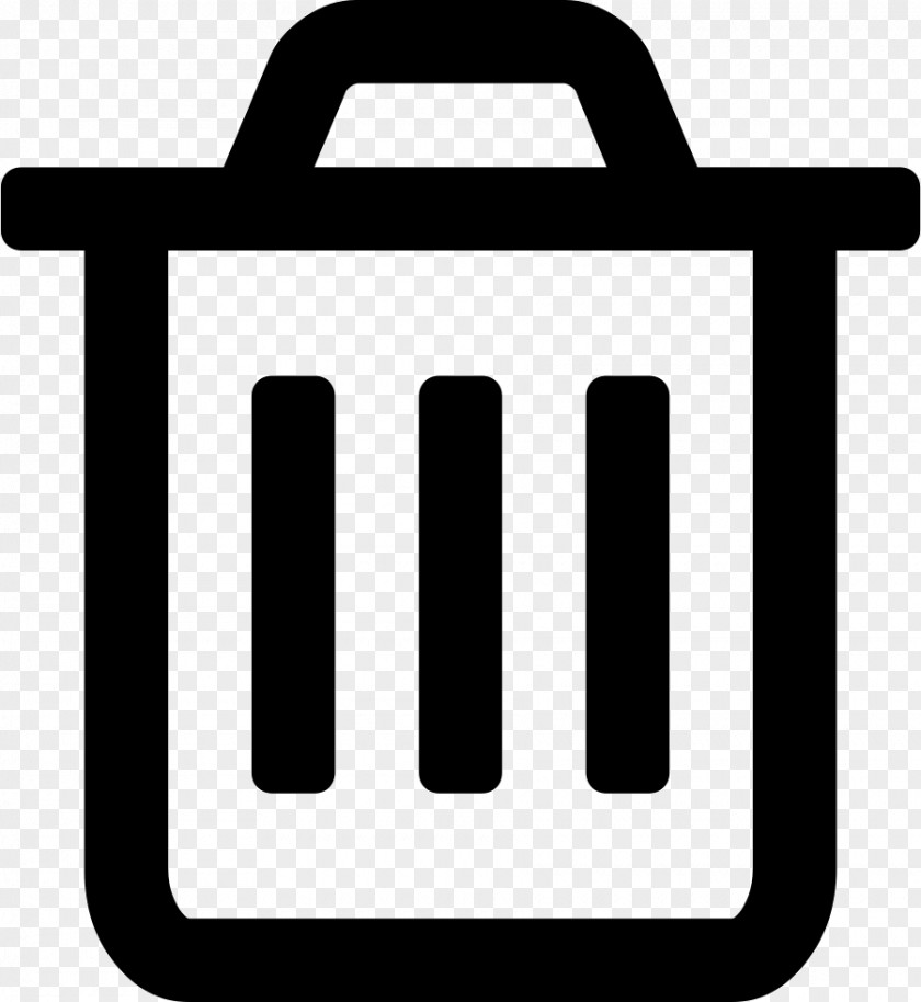 Shopping Icons Trash PNG