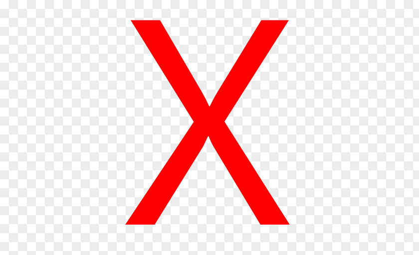 Symbol X Letter Clip Art PNG
