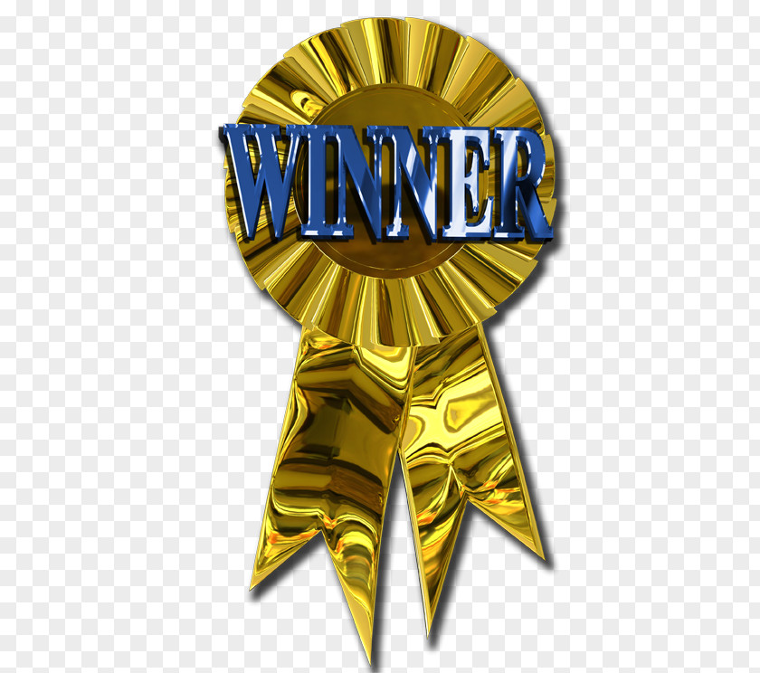 Winner Rosette Medal Award Template Academic Certificate PNG