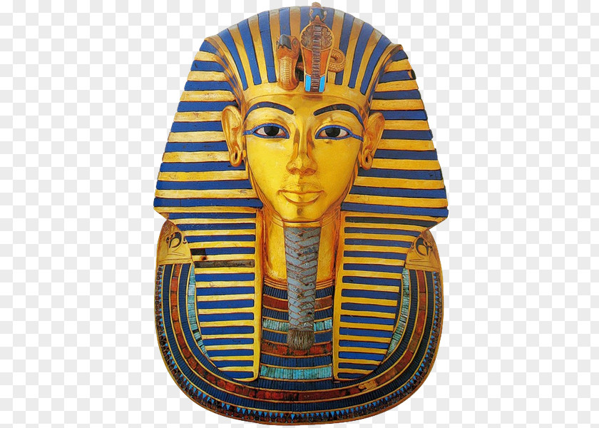 Ancient Egypt Tutankhamun's Mask Egyptian Museum History PNG