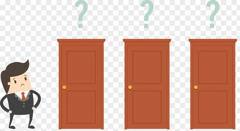 Choose Which Door To Open Marketing Company Service Target Market PNG