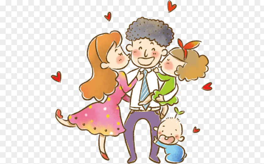 Family Daughter Son Illustration PNG
