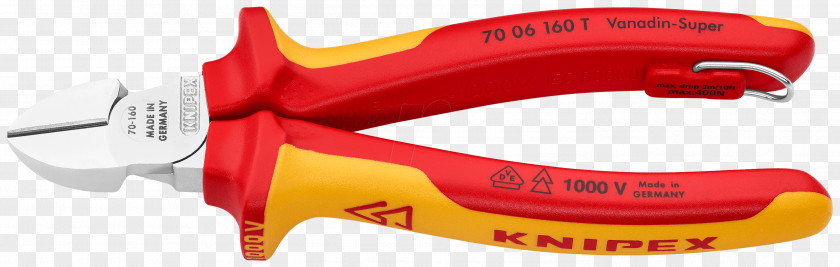 Pliers Diagonal Knipex Wire Stripper Tool PNG