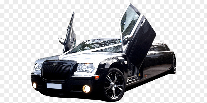 Ultra Luxury Car Service Chrysler 300 Vehicle Limousine PNG