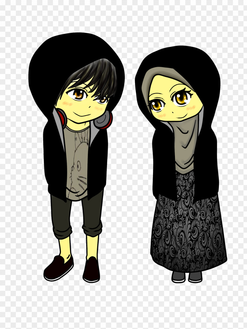 Mouslim Boy Cinta & Benci Song Muslim Doodle Ini Membunuhku PNG