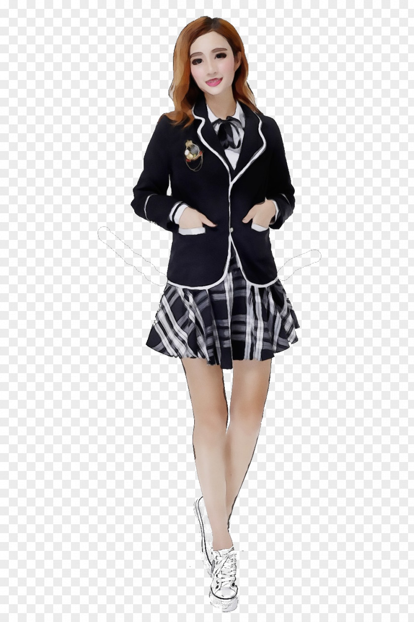 Style Costume School Dress PNG