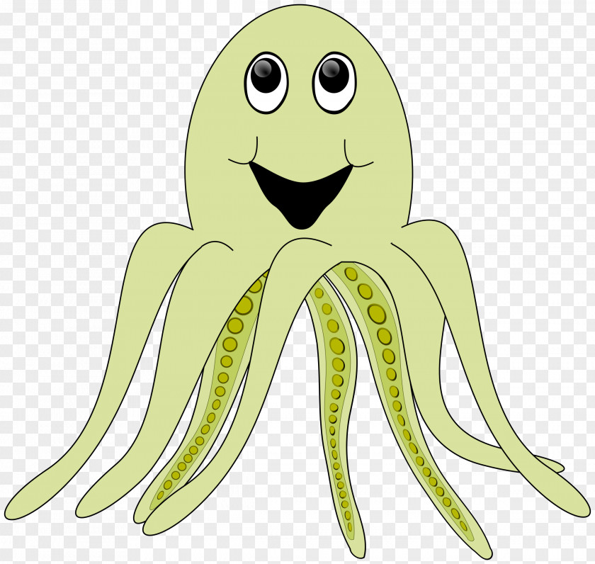 Octapus Octopus Cartoon Clip Art PNG