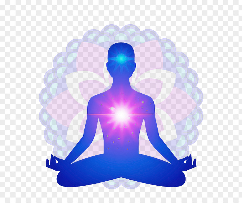 Balance Silhouette Physical Fitness Meditation Blue Yoga Sitting PNG