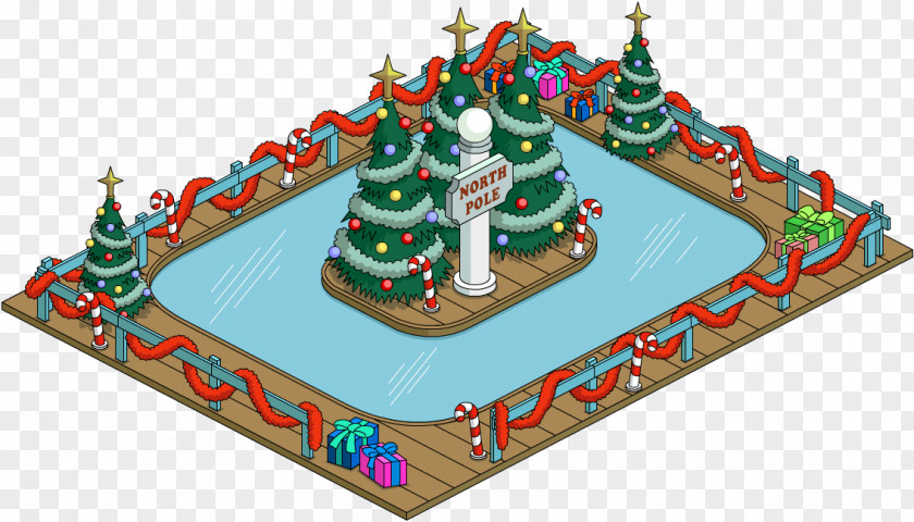 Christmas The Simpsons: Tapped Out Ornament Award Recreation PNG
