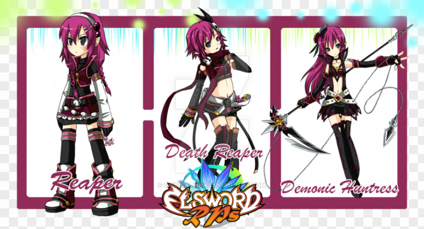 Elsword All Characters Elesis Video Game Character PNG