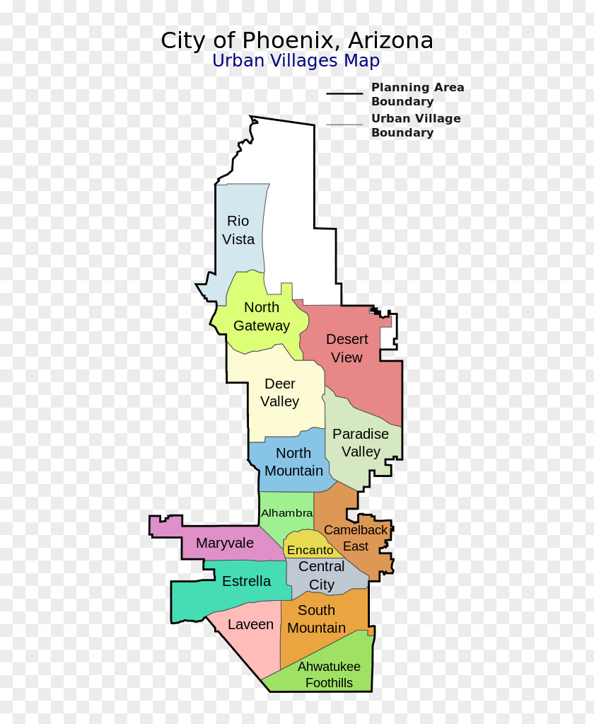 Phoenix Metropolitan Area 2010 United States Census Wikipedia English PNG