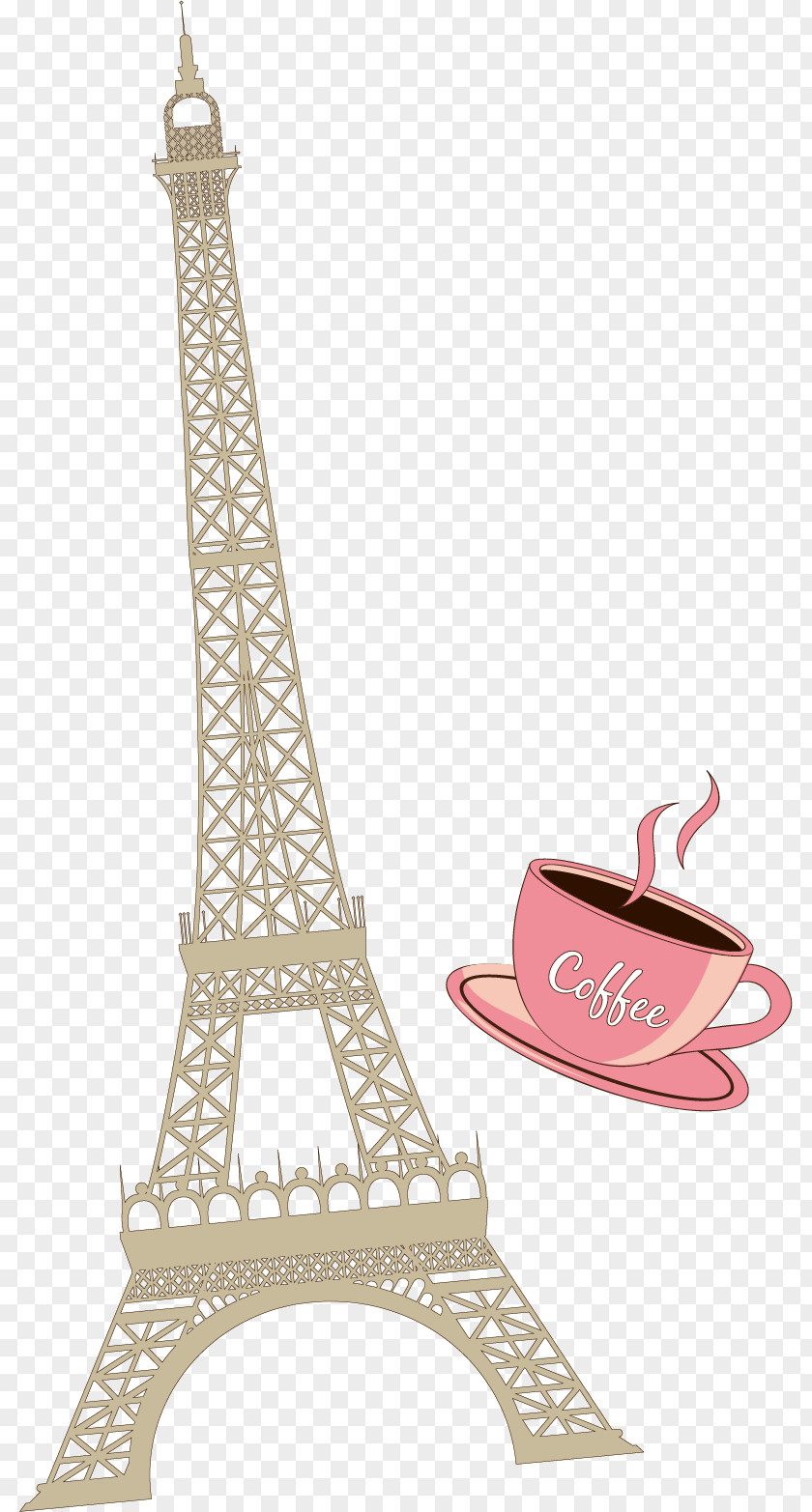 Tower Coffee PNG Vector Elements World's Fair Download PNG