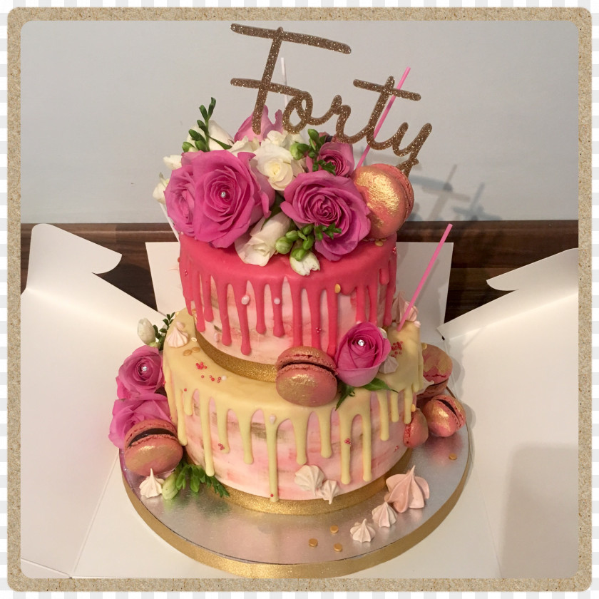Wedding Cake Buttercream Birthday Sugar Floral Design PNG