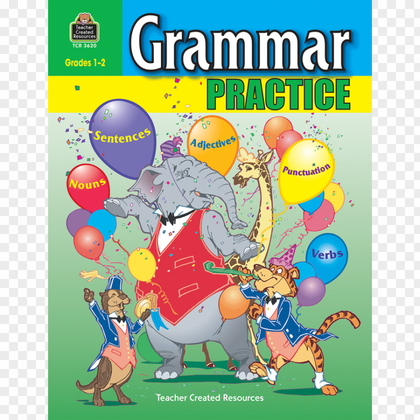 Book Big Grammar Book: 101 Worksheets For English Lessons Practice Grades 1-2 Writers Choice And Composition PNG