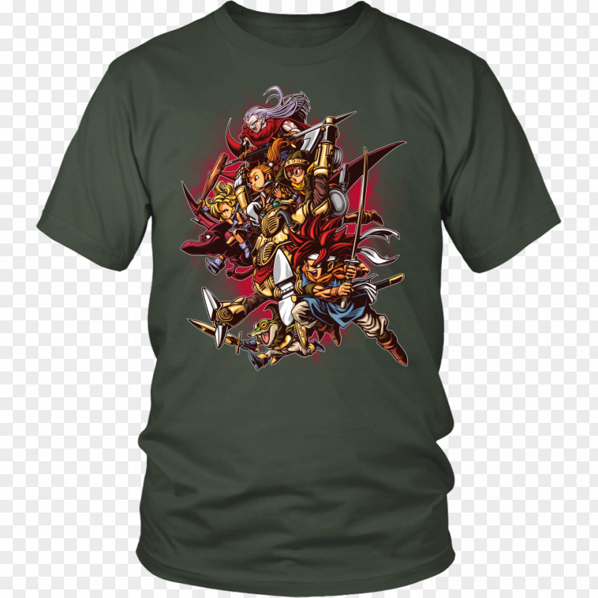 Chrono Trigger T-shirt Hoodie Clothing Sleeve PNG