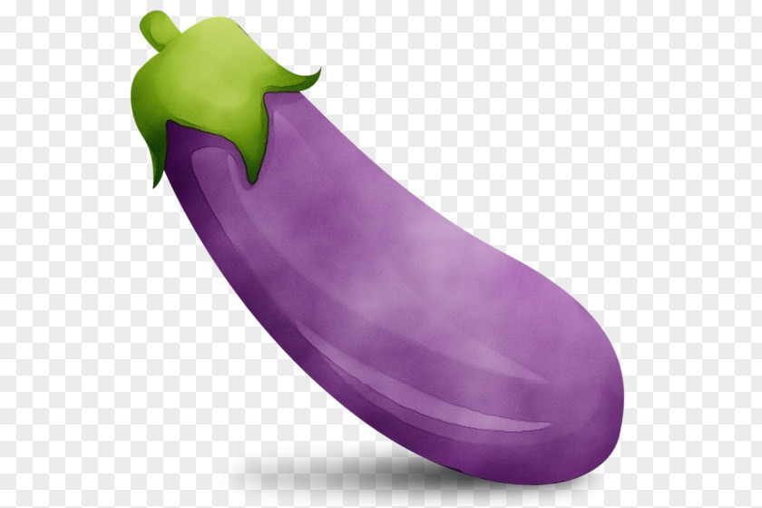 Plant Vegetable Eggplant Emoji PNG