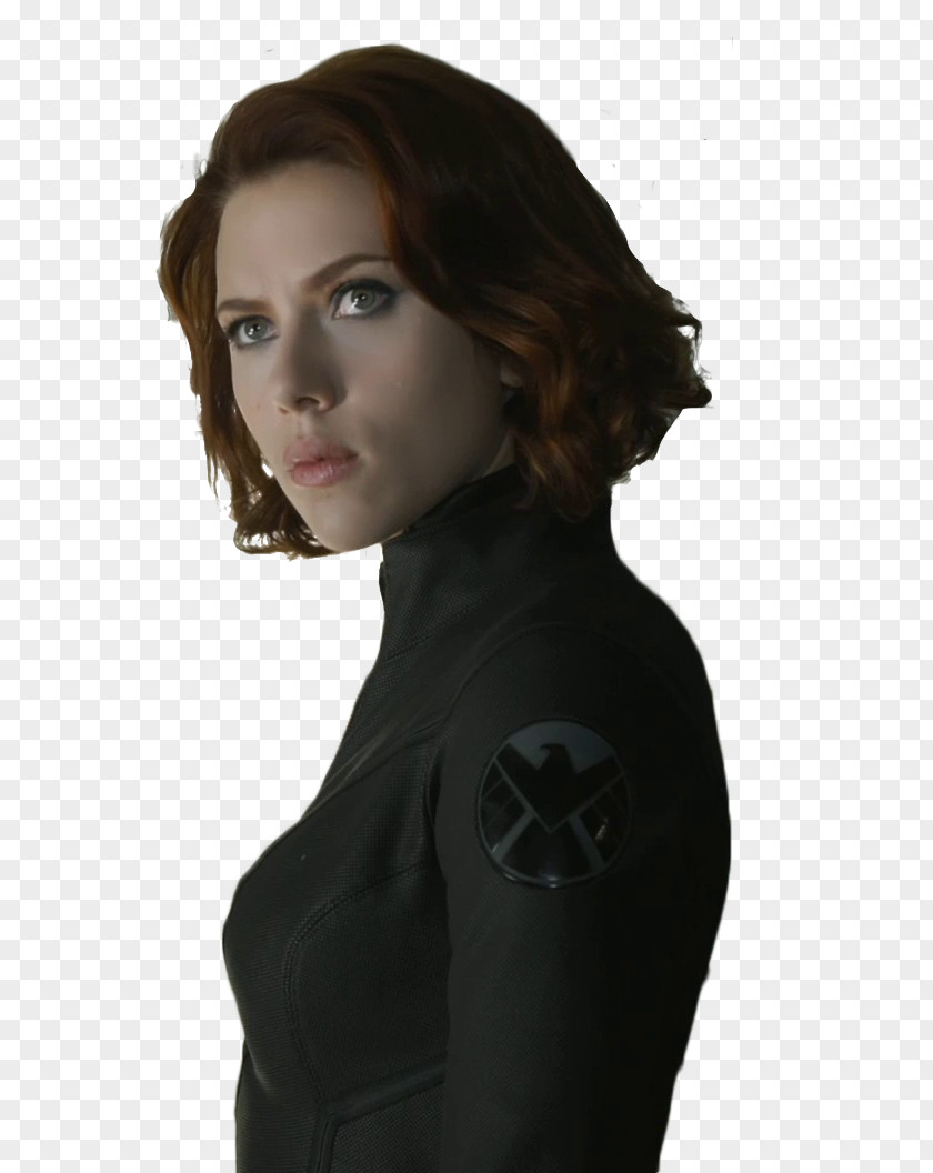 Scarlett Johansson Black Widow The Avengers Clint Barton Model PNG