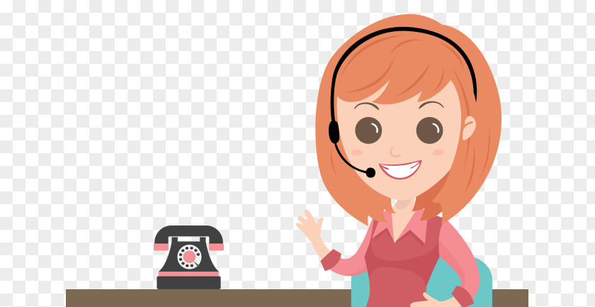 Call Agent Receptionist Digital Marketing Product Service PNG