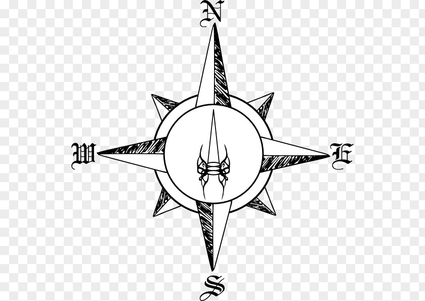 Compass Rose Clip Art PNG