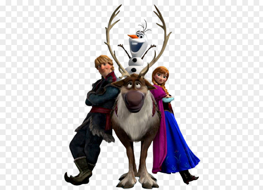 Elsa Olaf Kristoff Anna Hans PNG