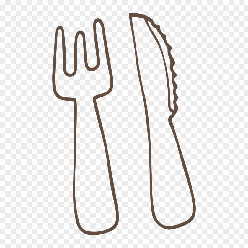 Hand Painted Knife And Fork Hamburger Veggie Burger Bocadillo PNG