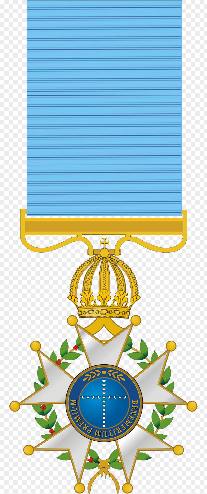Medal Imperial Ordem Do Cruzeiro Order Of The Southern Cross Pedro I Christ National Merit PNG