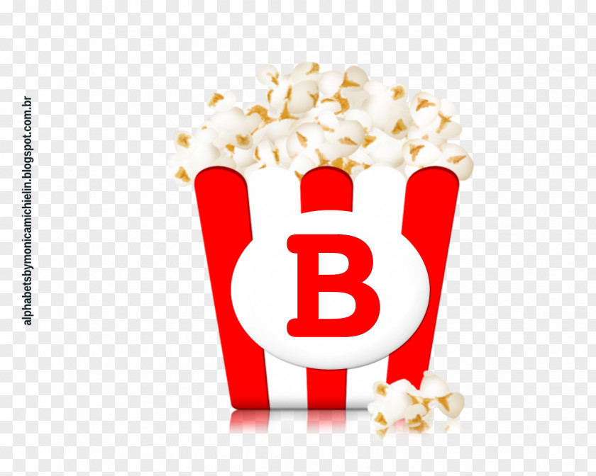 Popcorn Kettle Corn Alphabet Streaming Media Video PNG
