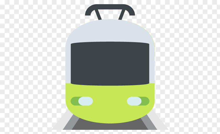 Silhouette Of High Speed Rail Tram Emojipedia Transport PNG