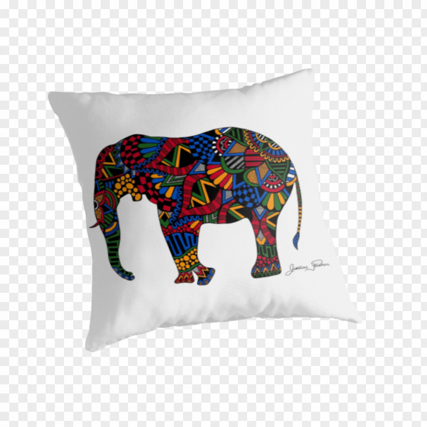 Zetangle T-shirt African Elephant Hoodie Bag PNG