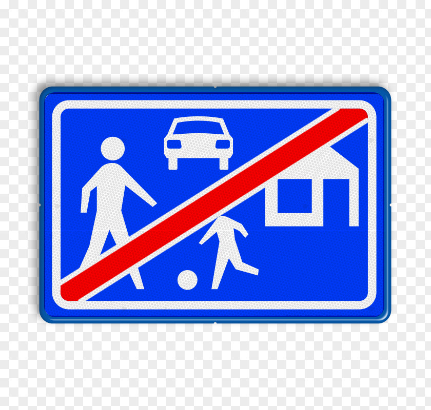 Creditcard Living Street Traffic Sign Built-up Area Speed Limit Segregated Cycle Facilities PNG