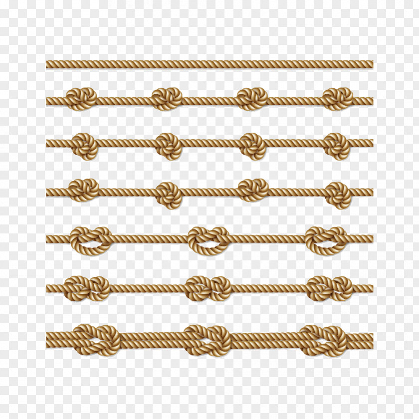 Knotted Rope Wire Knot Illustration PNG