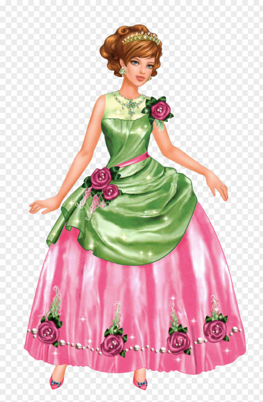 Princesas Paper Doll Model Clothing PNG
